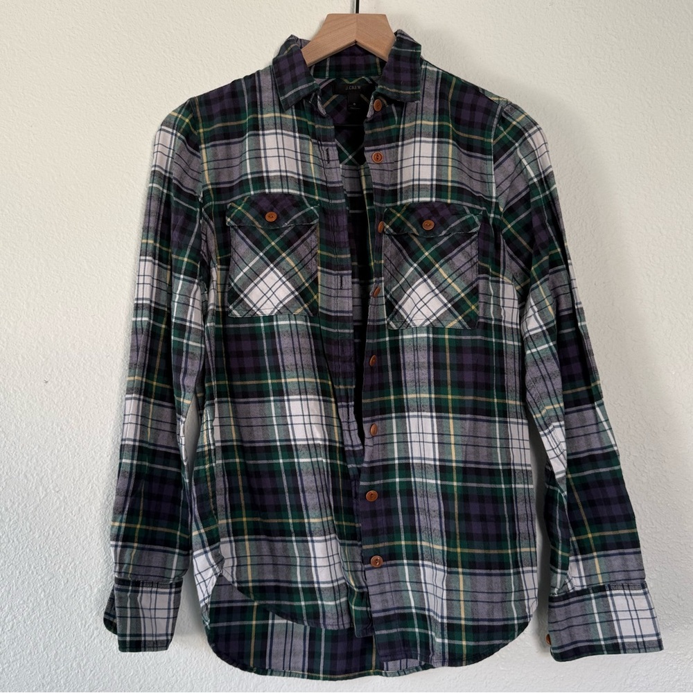 J.Crew Plaid Button Down 0